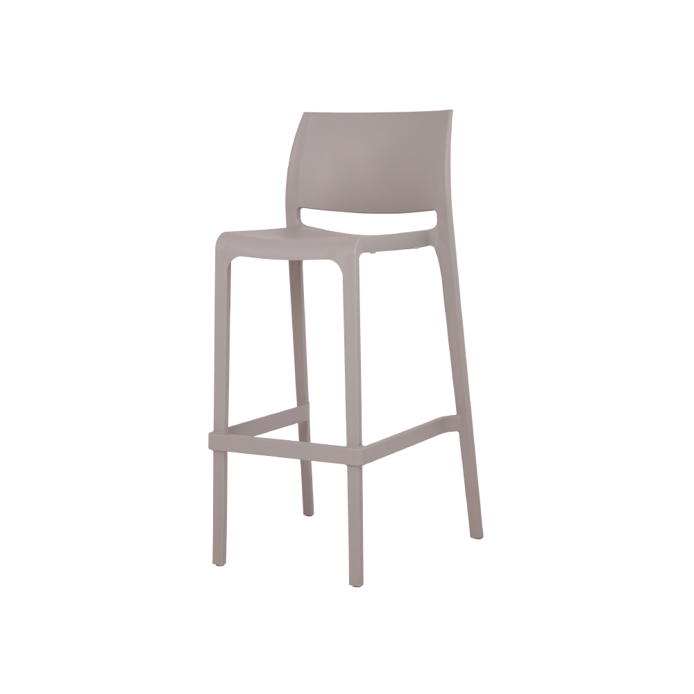 Silla Alta Siracusa Gris