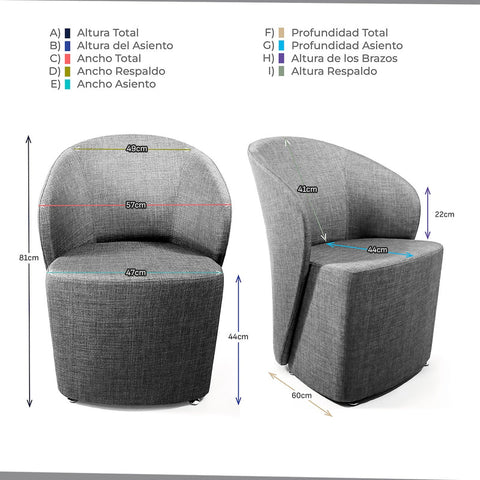 Sillón Contract Stazzo