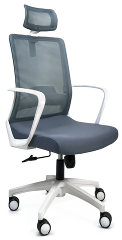Silla Ergonómica Ejecutiva CIVITA con Cabecera Blanca - Ergo