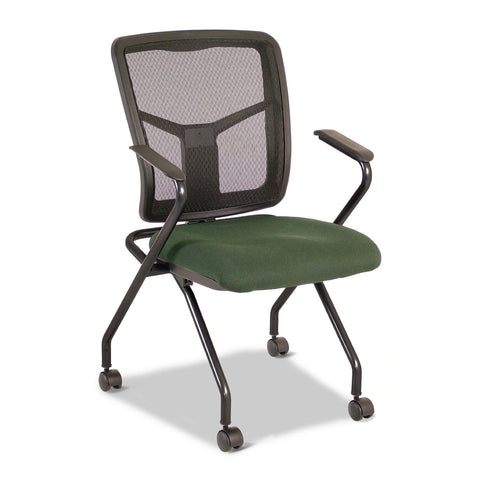 Silla Multifuncional 4 puntos Abatible con rodajas(Mesh negra)