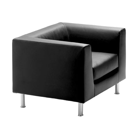 Sillón para Oficina - Soffá de 1 Plaza Negro - Ergo