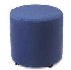 Taburete Tapizado en Tela  Circular 50 - Ergo