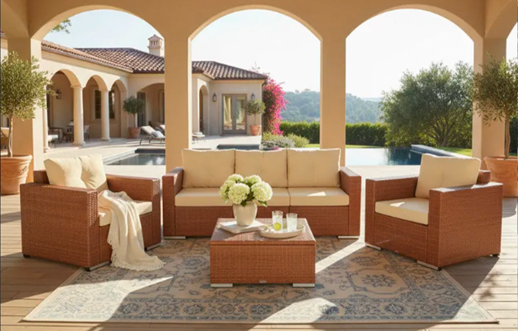 Set de Sala de Jardín Great Mini (4 Piezas Compacto)