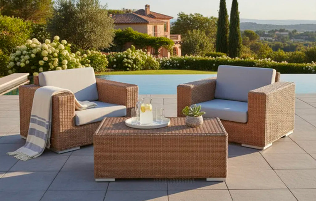 Set de Sala de Jardín / Terraza de Lujo