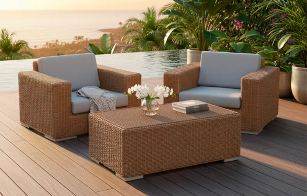 Set de Sala de Jardín / Terraza de Lujo