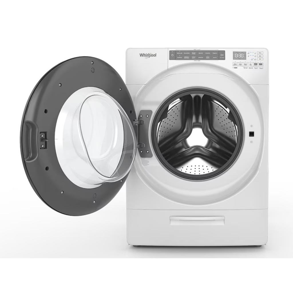 7MWFC6820LW / Lavasecadora Whirlpool 20 kg Carga Frontal Eléctrica Blanca 🤍🌀🔥