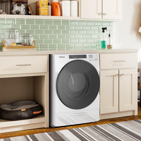 7MWFC6820LW / Lavasecadora Whirlpool 20 kg Carga Frontal Eléctrica Blanca 🤍🌀🔥