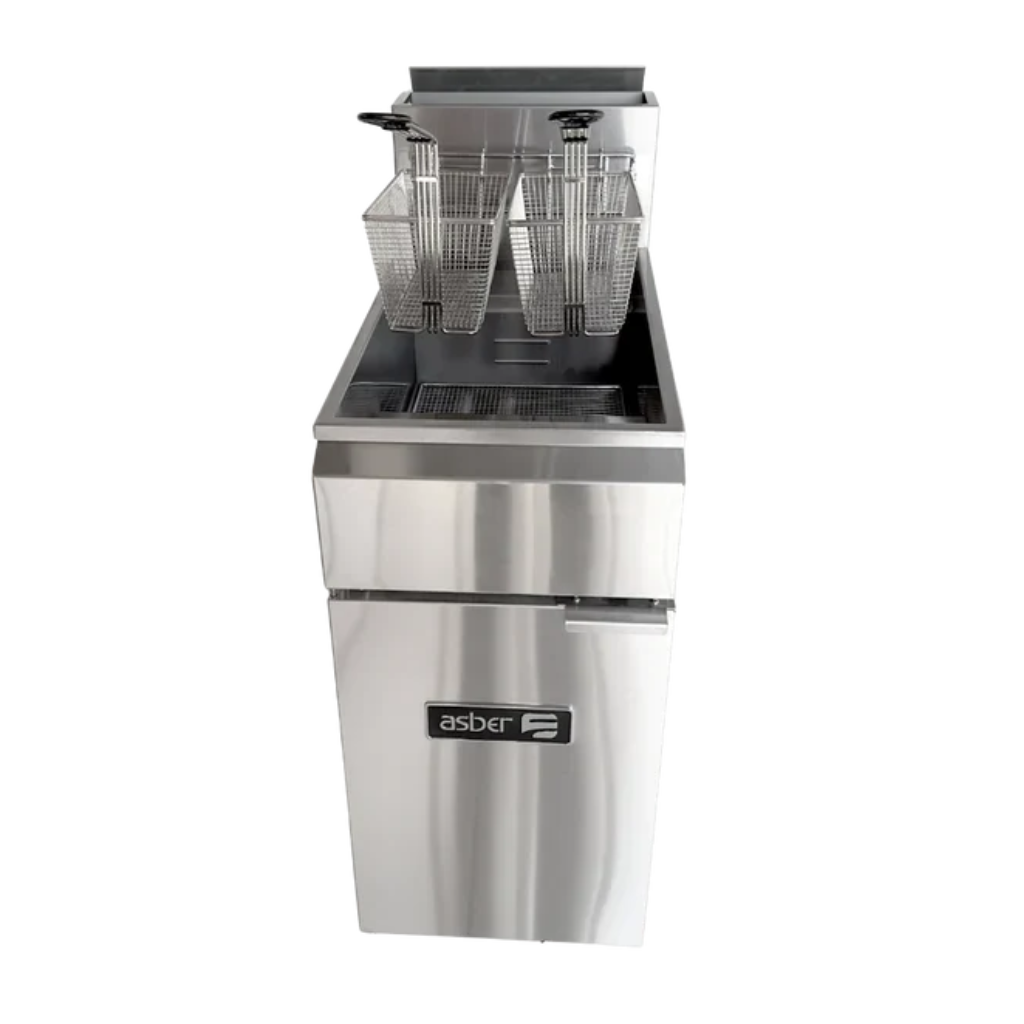 🍟 AEF 50 S / Freidora a Gas Industrial (50 Lbs / 25 Lts)