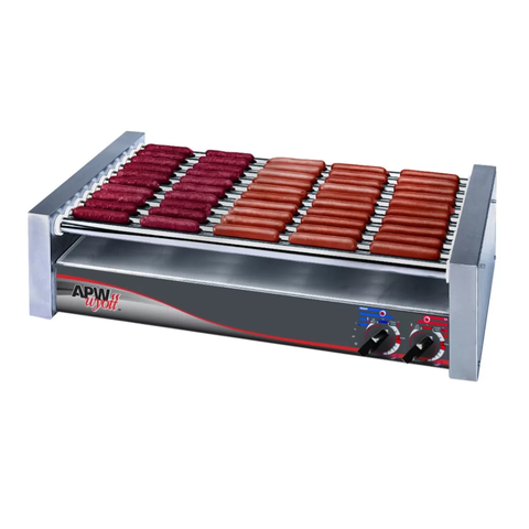 🌭HRS-31 | Roller Grill para Salchichas APW Wyott® X*PERT™ | Antiadherente TRU-Turn ✨