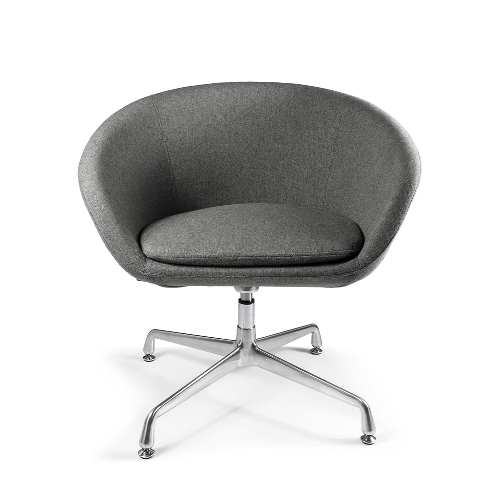 ASTI | Sillón Ergonómico con Base de Aluminio Pulido 🛋️✨