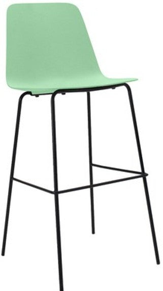Banco Alto Lola – Polipropileno de Alta Resistencia y Base de Acero | Great-Mini.Mx