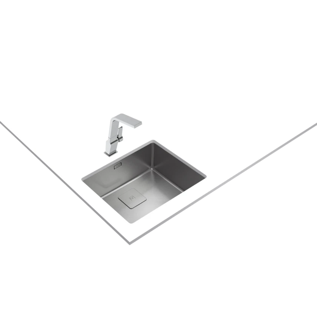 💧 BE LINEA RS15 50.40 / Fregadero Submontar Cuadrado Teka Inox