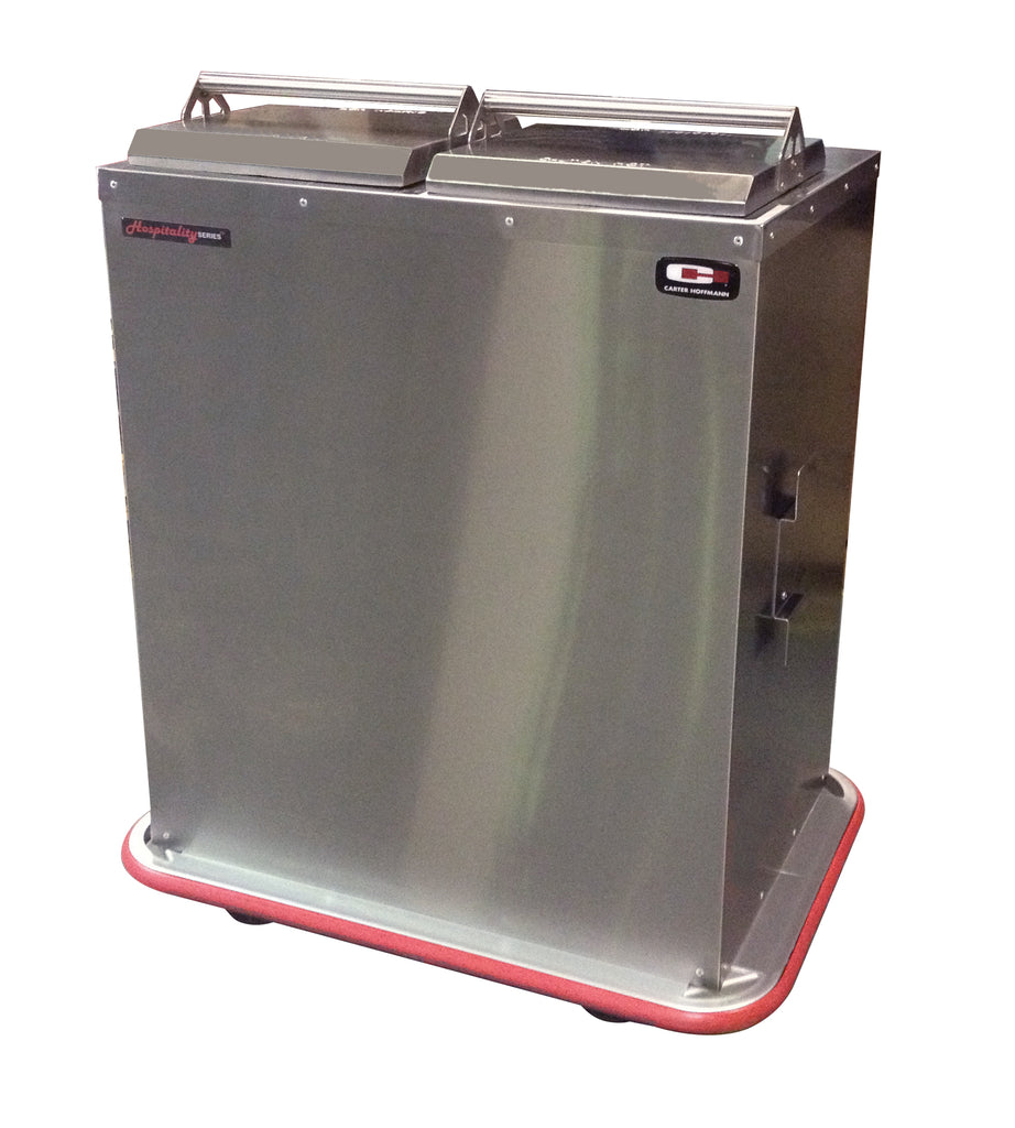 Dispensador Móvil de Platos y Bases Calentadas Carter-Hoffmann® BH2S | Sistema de 2 Silos 🥘🏗️