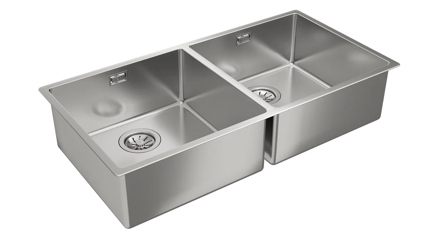 Fregadero Teka MAESTRO BE LINEA RS15 2C 860 - Acero Inoxidable Doble Cubeta