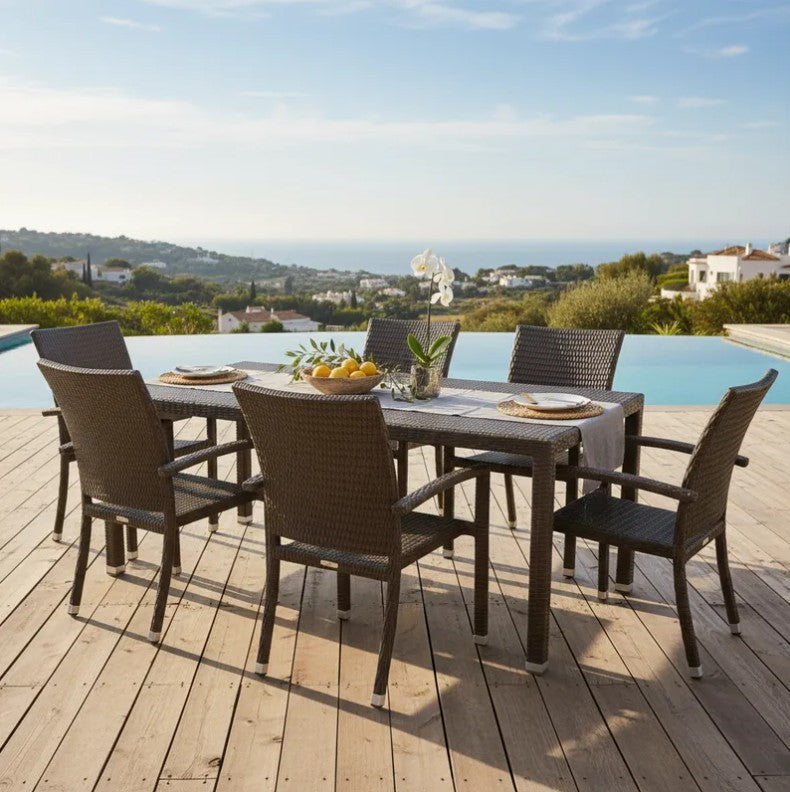 Set Desayunador / Comedor Exterior Great Mini (7 Piezas)