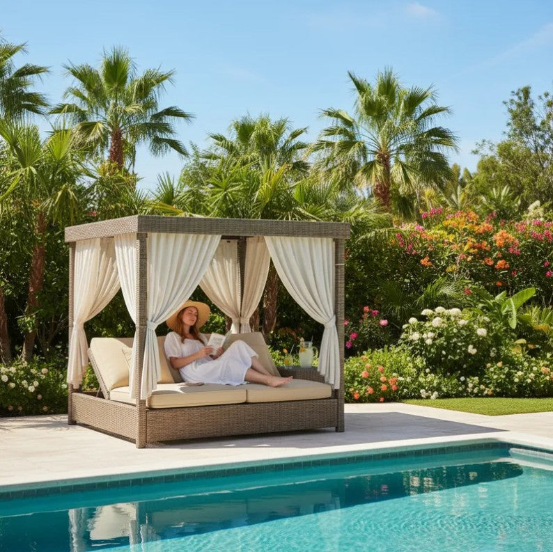 Cama Balinesa Reclinable Great Mini (2x2m)