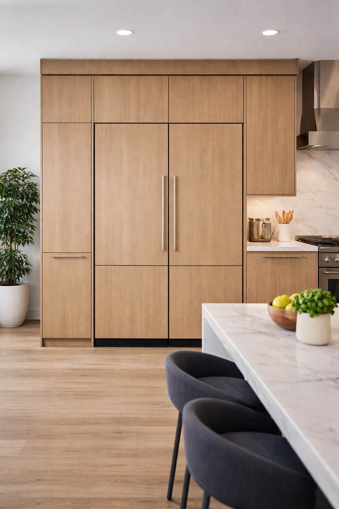 Sistema Dúo de Refrigeración Whirlpool 500L – Combo Empotrable y Panelable (2 Unidades WHC18T521STWC)
