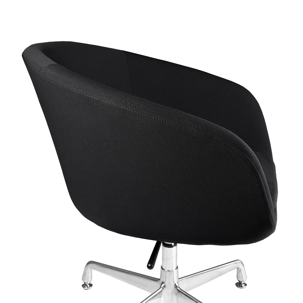 ASTI | Sillón Ergonómico con Base de Aluminio Pulido 🛋️✨