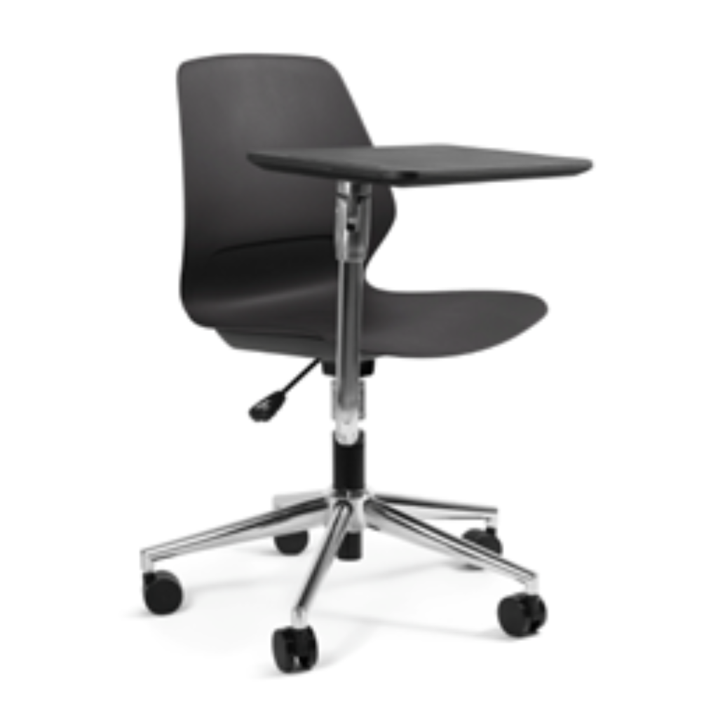 VARENNA P | Silla Universitaria Ergonómica con Paleta 360º 🎓✍️