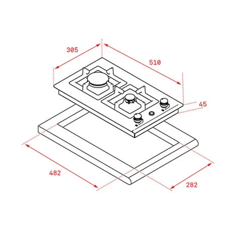 Parrilla Teka Maestro EFX 30.1: Eficiencia y Estilo en Formato Modular 🍳🔥
