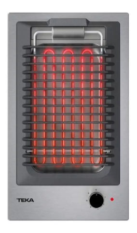 Parrilla Empotrable Electrica  Efx 30.1 Bbq-grill 30 Cm Color Gris - Teka