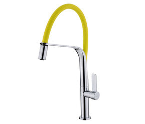 Monomando de Cocina Teka FO 997 - Cromo Extreme Glow con Caño Flexible