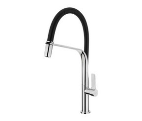 Monomando de Cocina Teka FO 997 - Cromo Extreme Glow con Caño Flexible