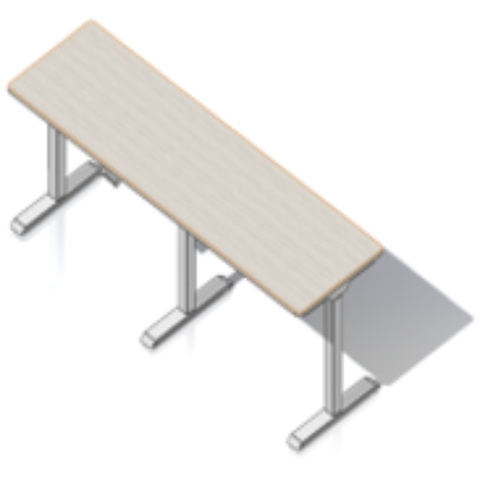 ⚡ G42BENELE2480 / Benching Elevable Eléctrico Levante