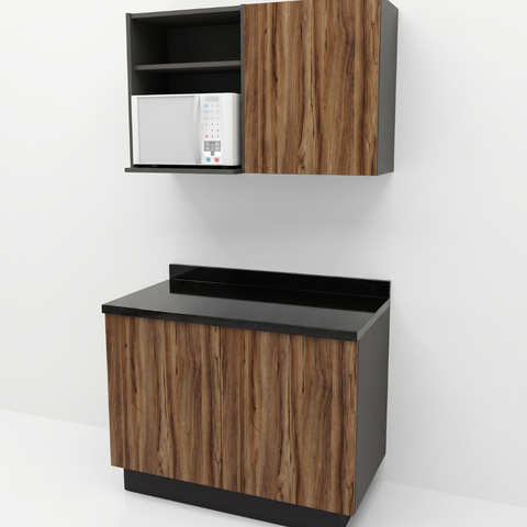 ☕ G55COCI120NST* / Cocineta de Oficina Línea G55 - 1.20 m (Sin Tarja) 🏢