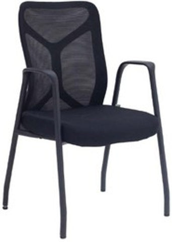 Silla de Visitante Galápagos – Malla Mesh y Asiento Cascada | Soporta 140 kg