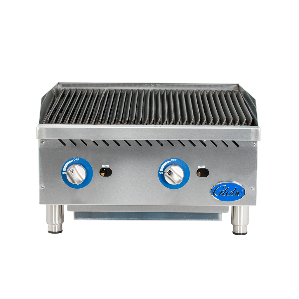 Asador de Encimera a Gas Globe® GCB24G-SR | 24 Pulgadas (60.96 cm) con Sistema Radiante 🥩✨
