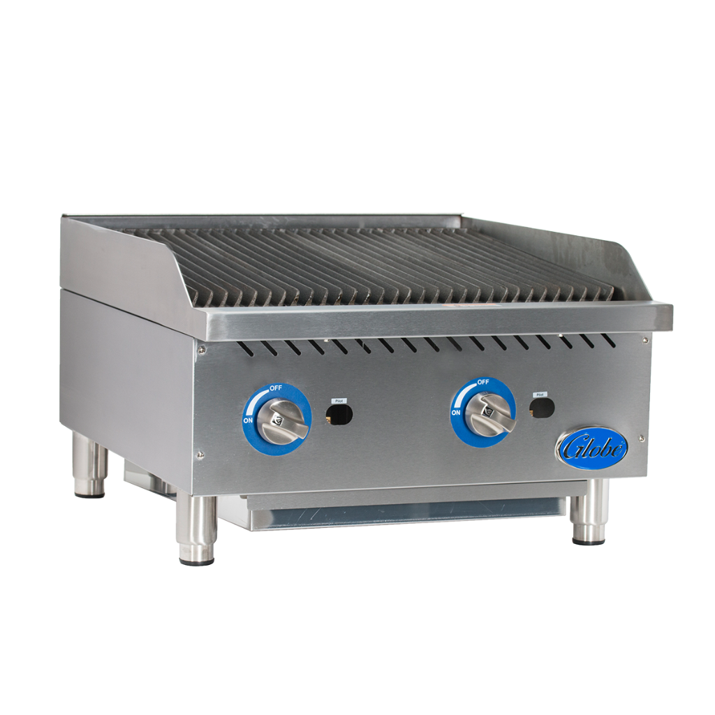 Asador de Encimera a Gas Globe® GCB24G-SR | 24 Pulgadas (60.96 cm) con Sistema Radiante 🥩✨