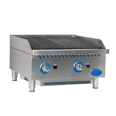 Asador de Encimera a Gas Globe® GCB24G-SR | 24 Pulgadas (60.96 cm) con Sistema Radiante 🥩✨