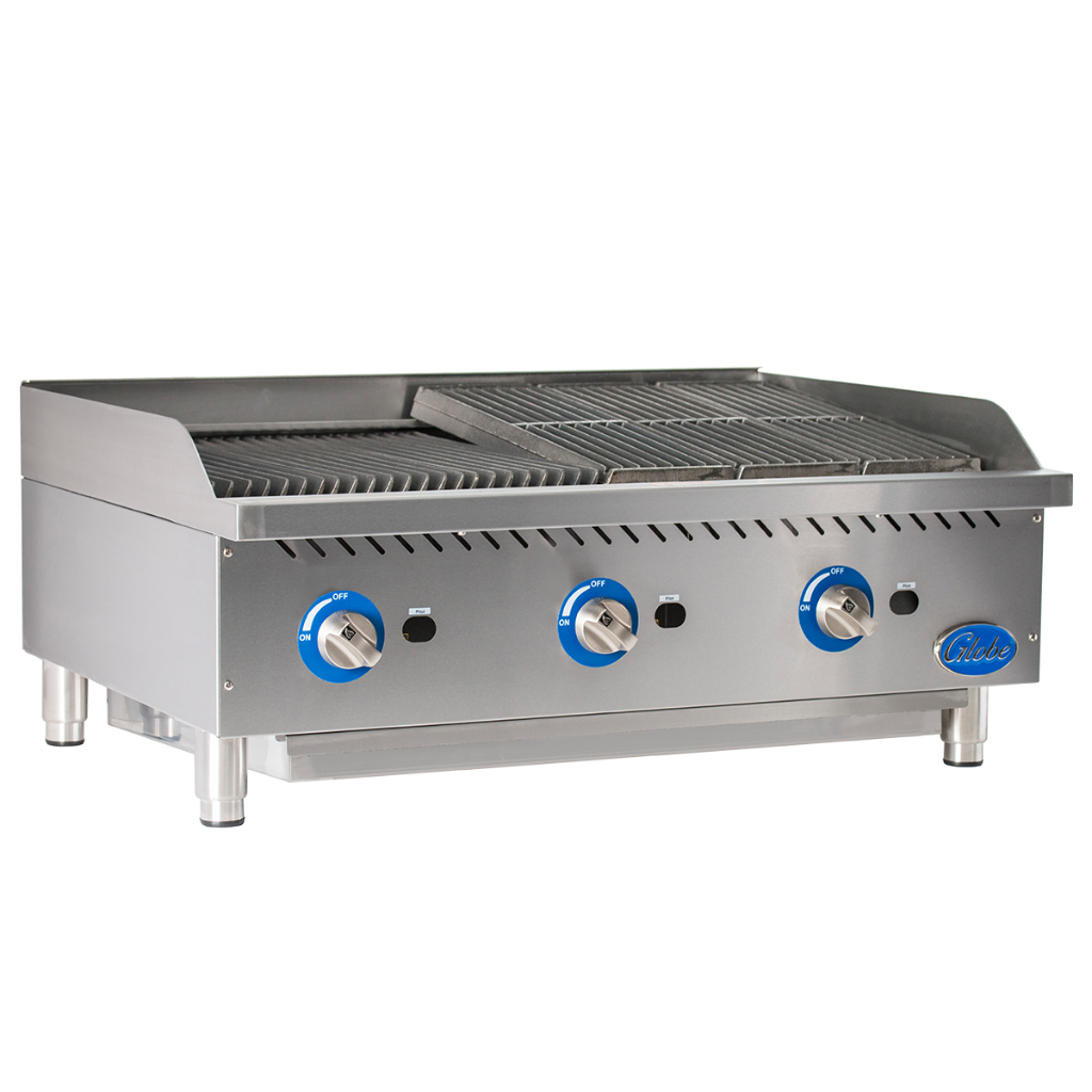 Asador de Encimera a Gas Globe® GCB36G-SR | 36 Pulgadas (91.44 cm) con Sistema Radiante 🥩✨
