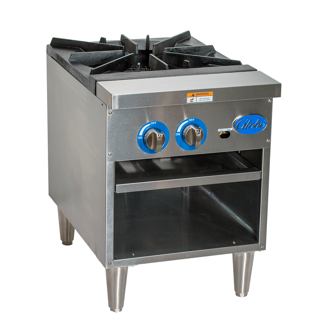 Fogón para Ollas a Gas Globe® GSP18G | Alto Rendimiento de 100,000 BTU 🏗️🔥