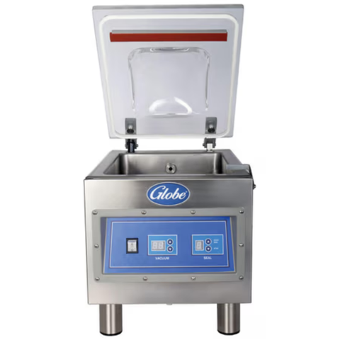 Máquina de Empaque al Vacío Globe® GVP6 | Barra de Sellado de 10" (25.9 cm) 🧊📦