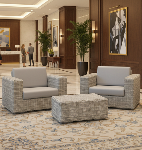 Sillón Individual con Brazo: Confort Reforzado para Alto Tráfico ✨