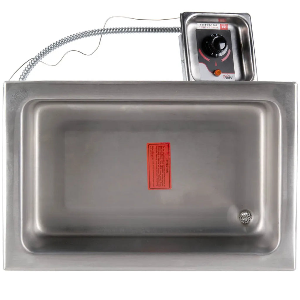 Inserto Caliente Empotrable APW Wyott® HFW-1TDS | Baño María de Tamaño Completo 🥘💎