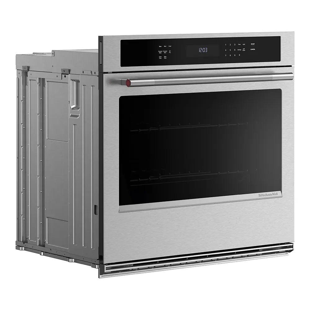 Horno Eléctrico Smart KitchenAid 30" con Convección True Even-Heat™ – KOES730SPS