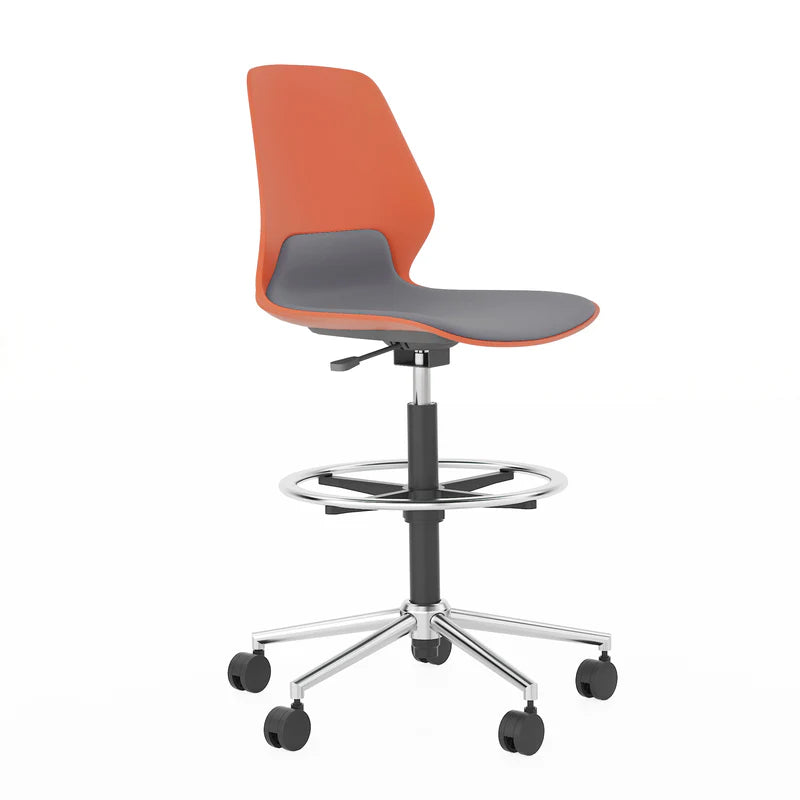 Silla Tipo Cajero Kolbe Roja