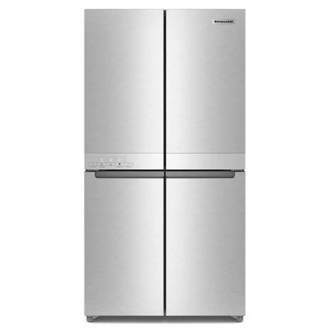 KRQC506MPS / Refrigerador KitchenAid French Door 4 Puertas 19 pies PrintShield Acero Inoxidable | Counter Depth Premium