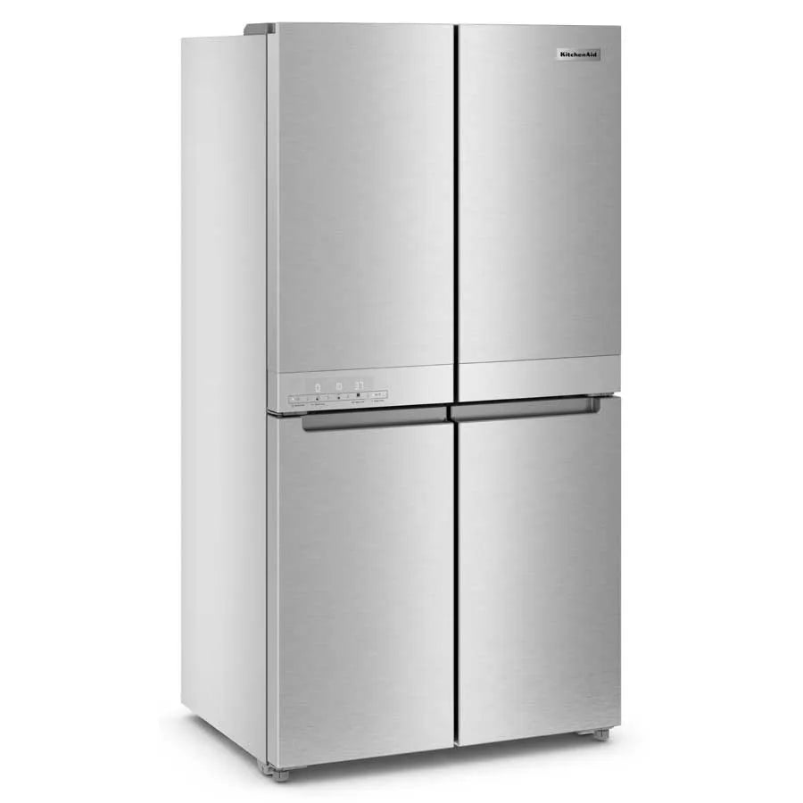 KRQC506MPS / Refrigerador KitchenAid French Door 4 Puertas 19 pies PrintShield Acero Inoxidable | Counter Depth Premium