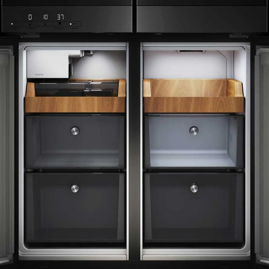 KRQC506MPS / Refrigerador KitchenAid French Door 4 Puertas 19 pies PrintShield Acero Inoxidable | Counter Depth Premium