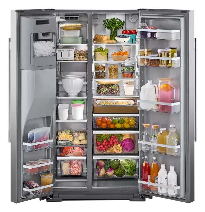 Refrigerador KitchenAid Side-by-Side 28.7 p³ con Interior Platinum – KRSF536RPS