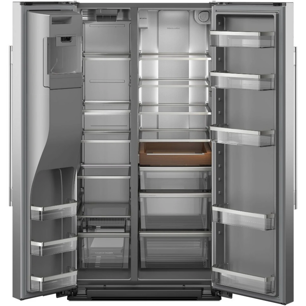 Refrigerador KitchenAid Side-by-Side 28.7 p³ con Interior Platinum – KRSF536RPS