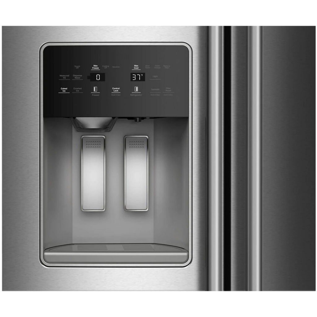 Refrigerador KitchenAid Side-by-Side 28.7 p³ con Interior Platinum – KRSF536RPS