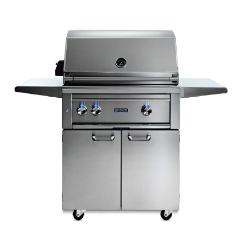 L30TRF / 🥩🔥 - Parrilla Lynx Professional Freestanding de 30" con Trident™ IR