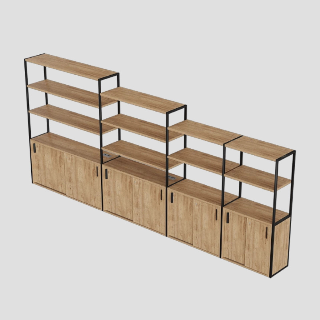 Línea Filio: Sistema de Libreros Modulares y Credenzas a la Medida 📐✨