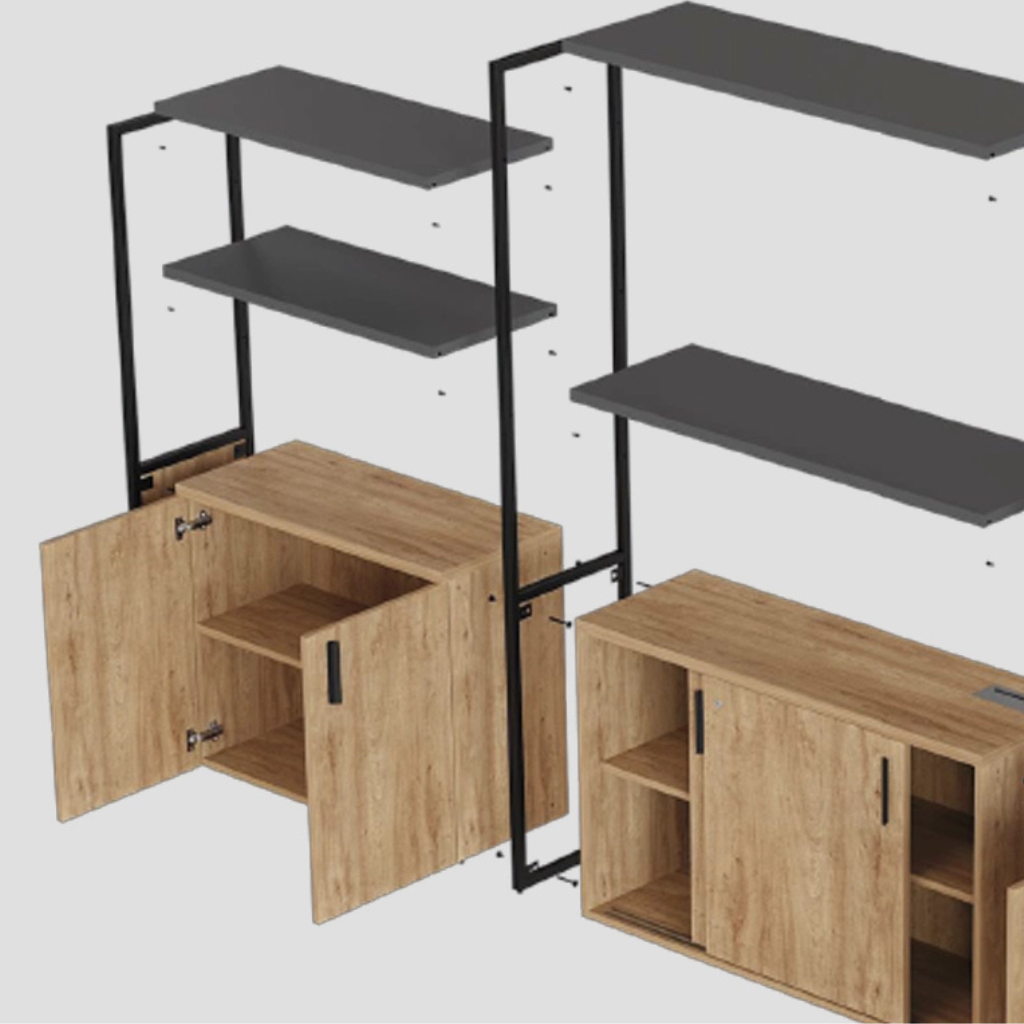 Línea Filio: Sistema de Libreros Modulares y Credenzas a la Medida 📐✨