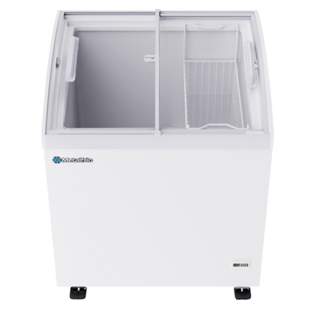 Metalfrio CHC200 / Vitrina Congeladora Cristal Curvo 7 ft³ 🍦